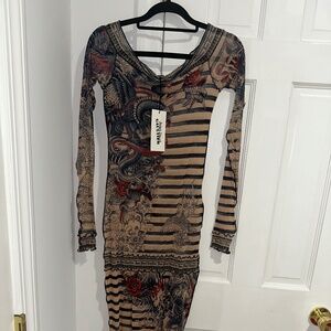 Jean Paul Gaultier Tattoo Collection Dress